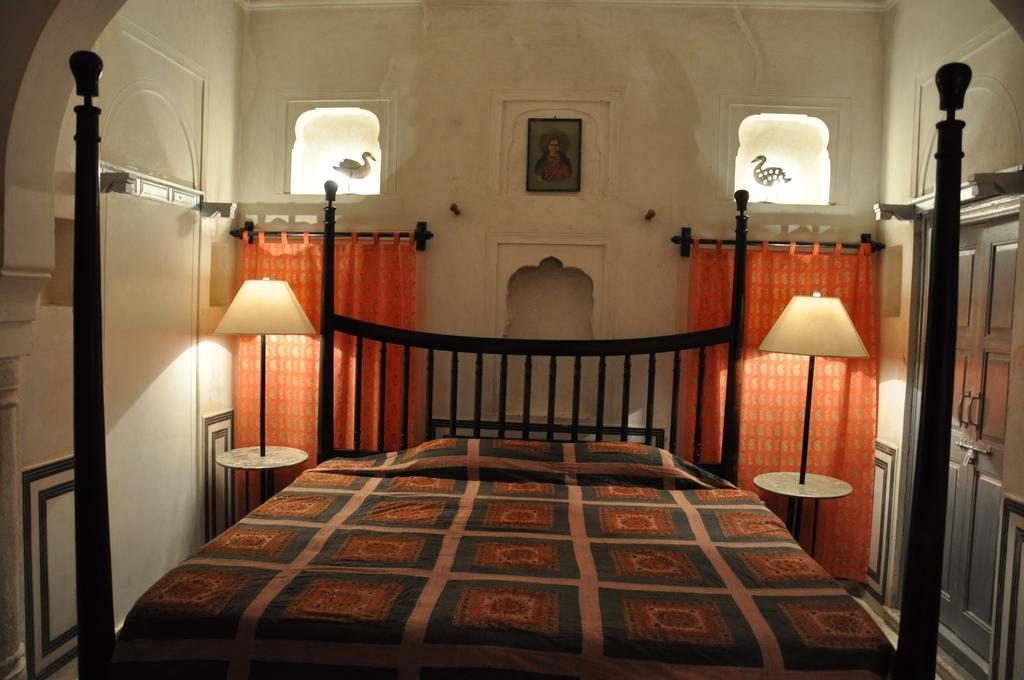 Hotel Chobdar Haveli Mandawa Bagian luar foto