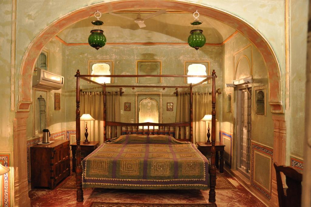 Hotel Chobdar Haveli Mandawa Bagian luar foto