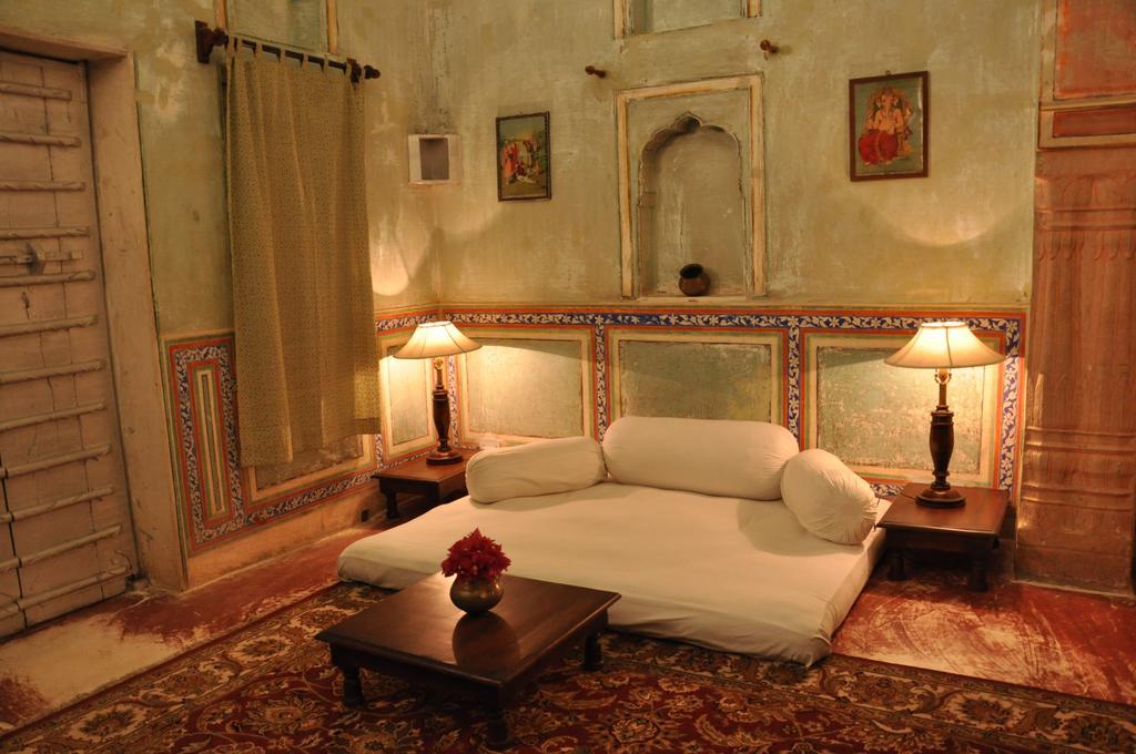 Hotel Chobdar Haveli Mandawa Bagian luar foto